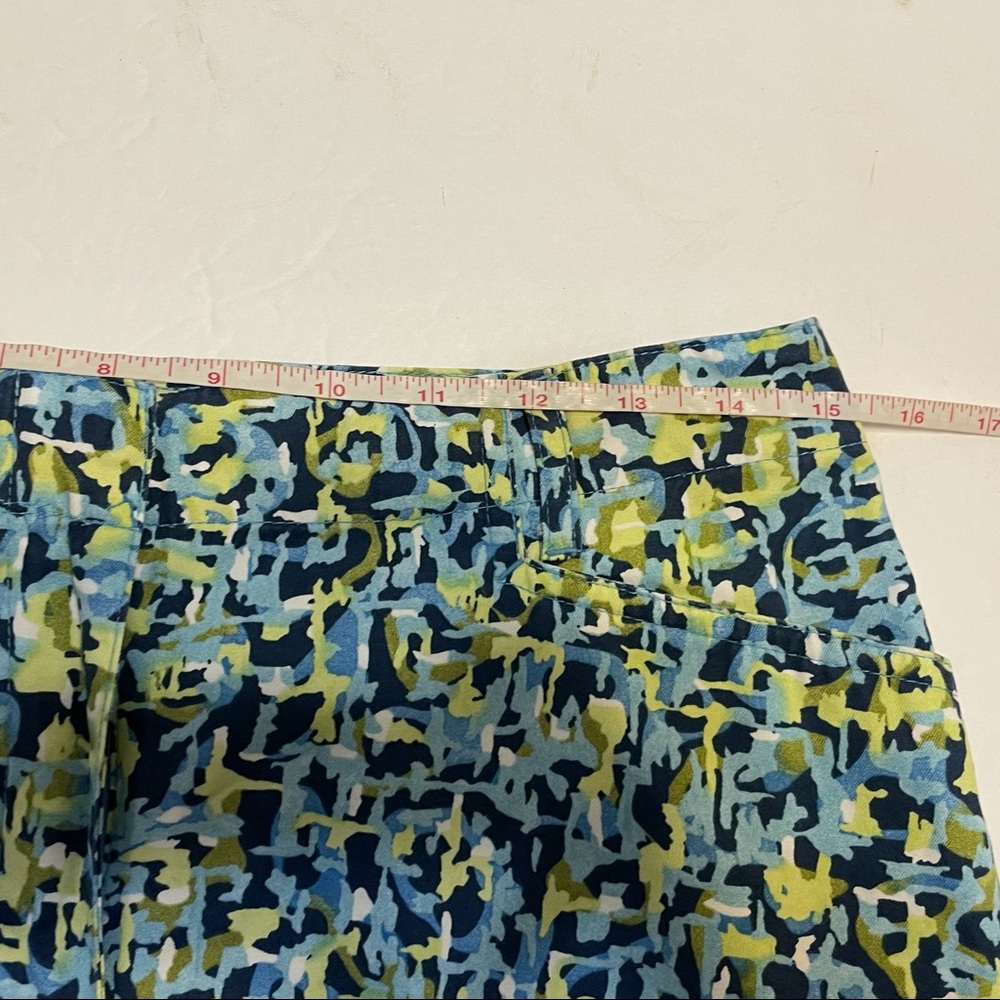talbots petite womens sz 8 petite colorful  pencil skirt - Picture 6 of 7